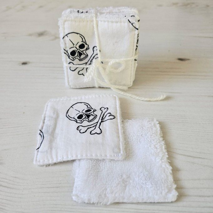 Pack de lingettes "White Skull"
