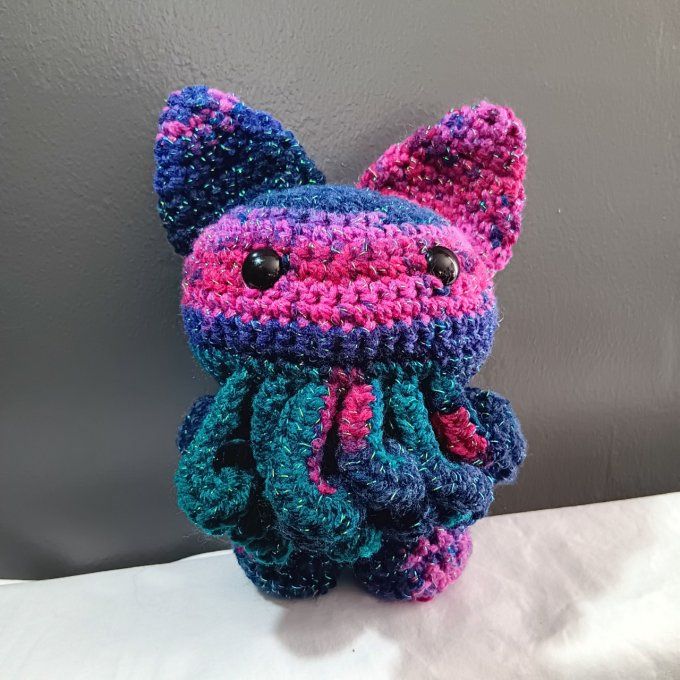 Baby Cthulhu Chat Multi couleurs 
