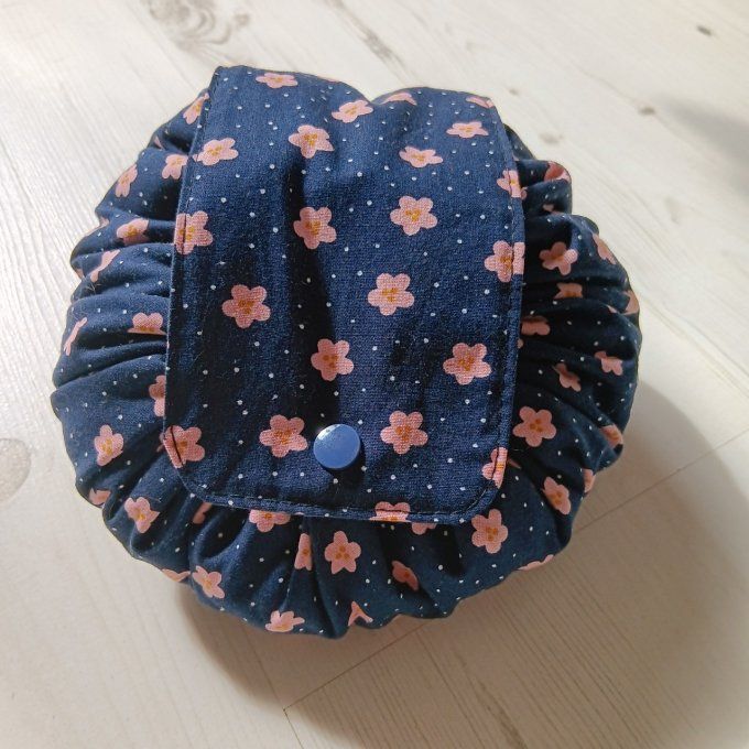 Bourse Poumpoum "Little Pink Flowers"