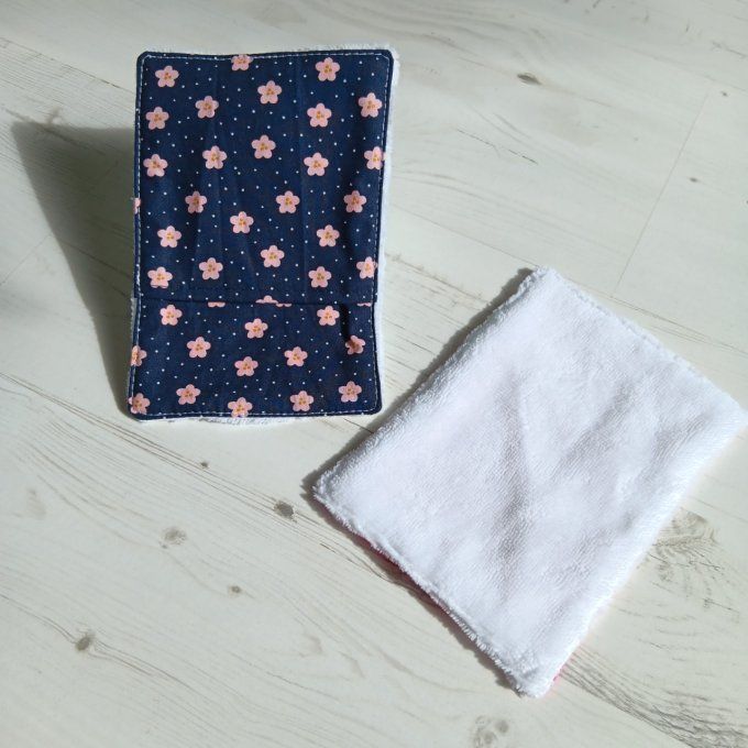 Maxi Lingette "Pink Flowers"