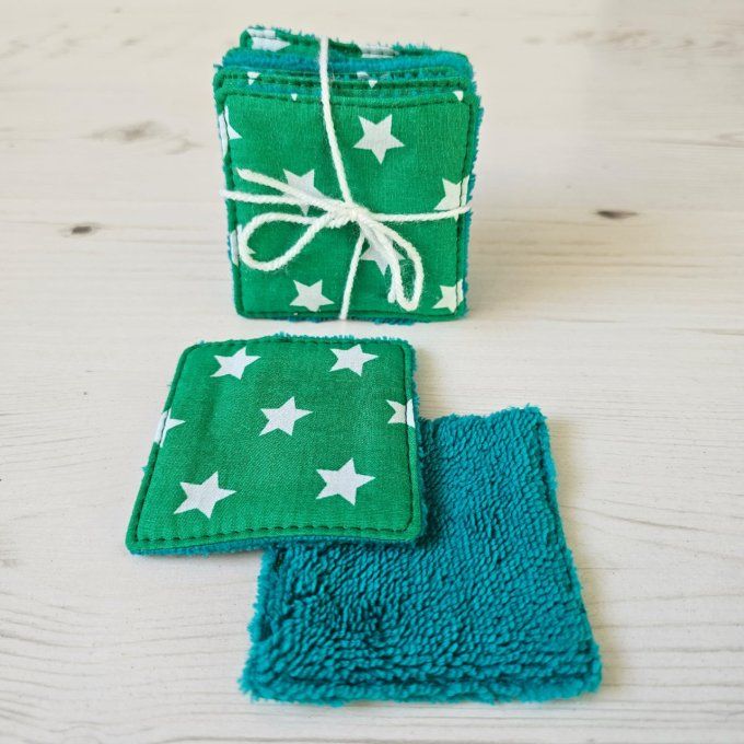Pack de Lingettes "Bright Green Stars 2"