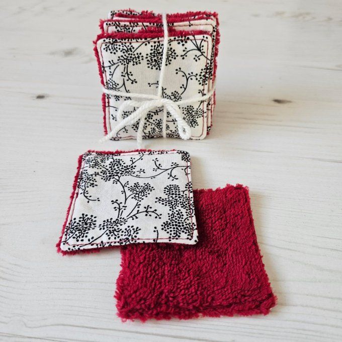 Lot de Lingettes " Flowery Stuff"